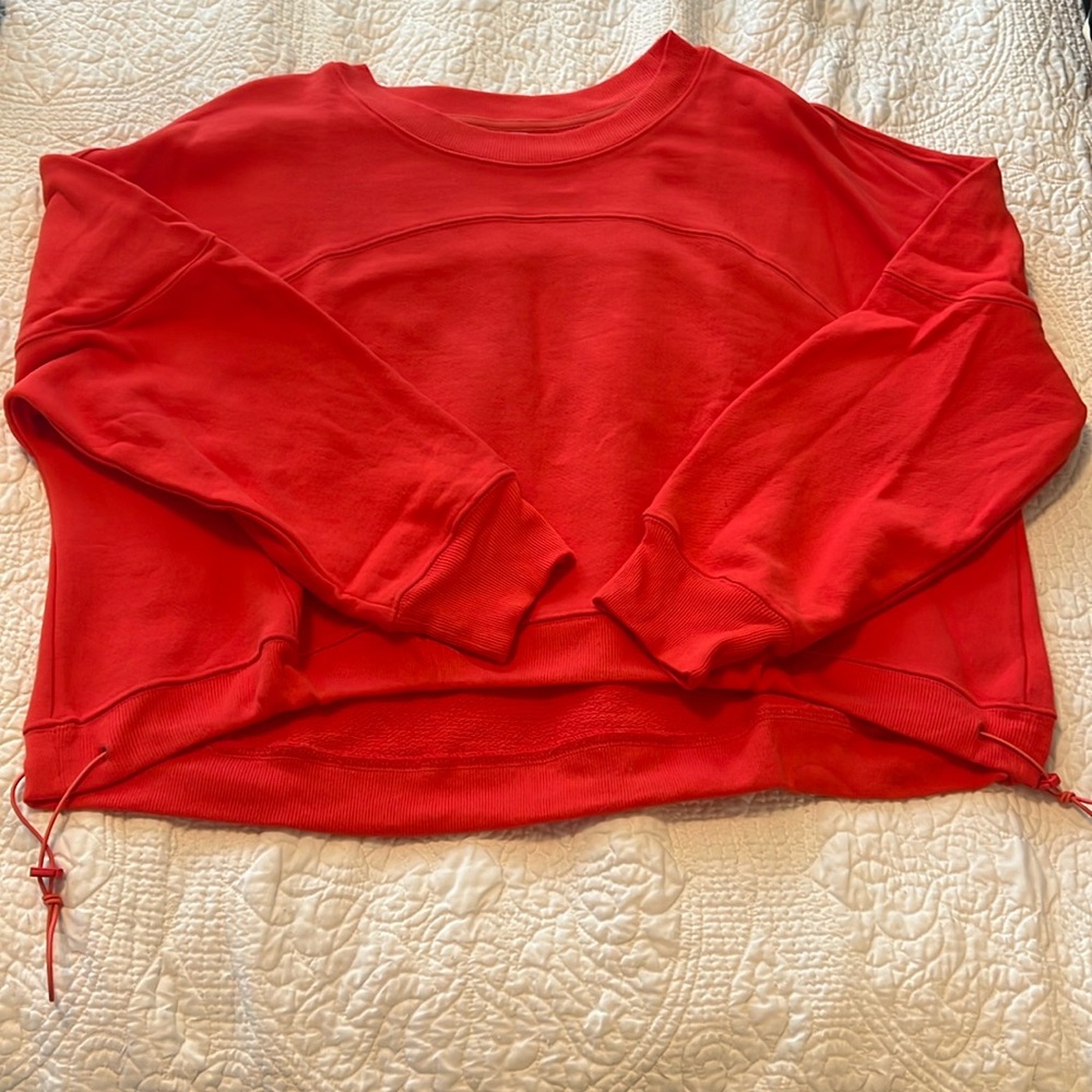 NWOT FP Movement Sz L Sweatshirt cropped